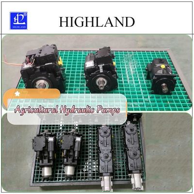 Highland 97% de eficiencia de hierro fundido con desplazamiento variable bomba hidráulica de inyección axial para maquinaria agrícola
